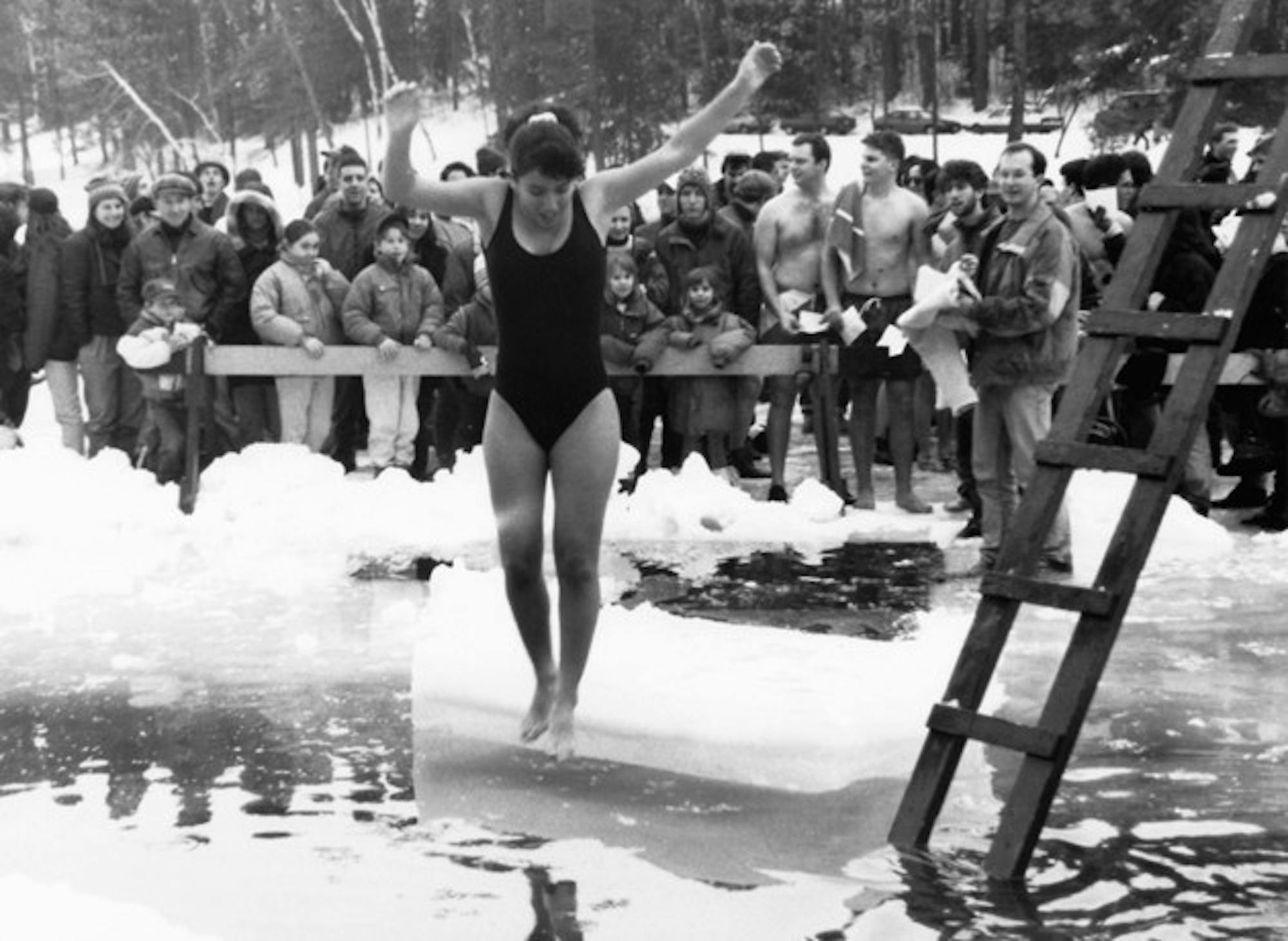 Polar Bear Swim - 1992Courtesy of the Dartmouth College Library