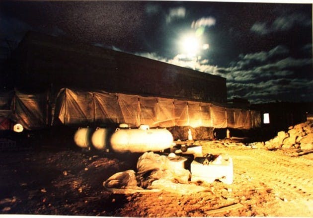 Juxtaposing scenes from Europe with a series of photos depicting construction sites around Dartmouth and the Hanover area, Lord's photography invites the viewer to contemplate the human element of various settings.