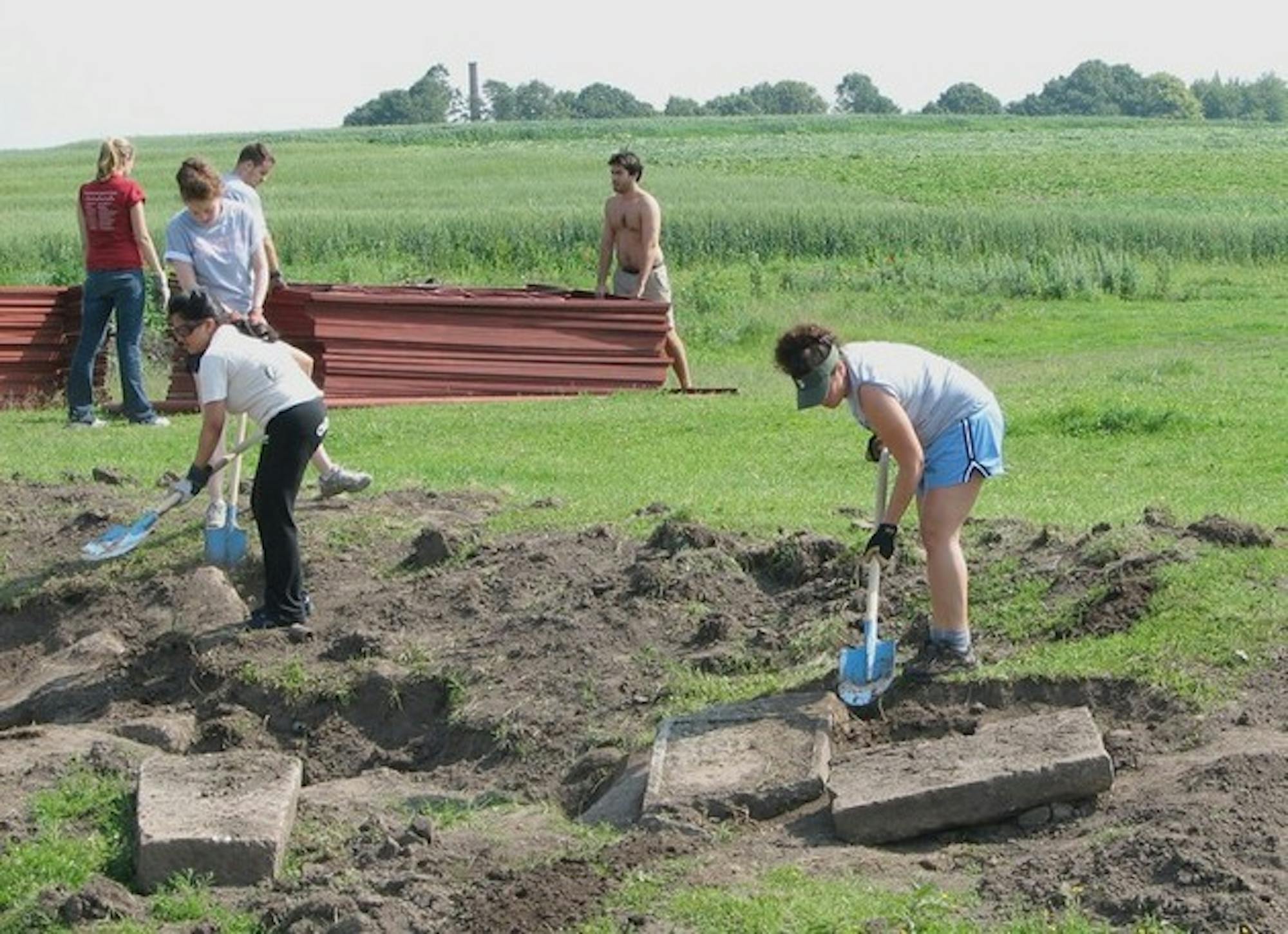 Students involved in the new program Project Preservation uncovered and restored a Holocaust grave site while in Druzhkopol, Ukraine this past June.