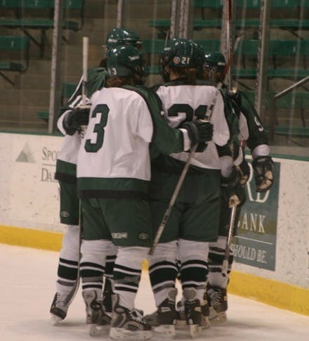 Women's hockey brought home a huge victory over UNH on Saturday.