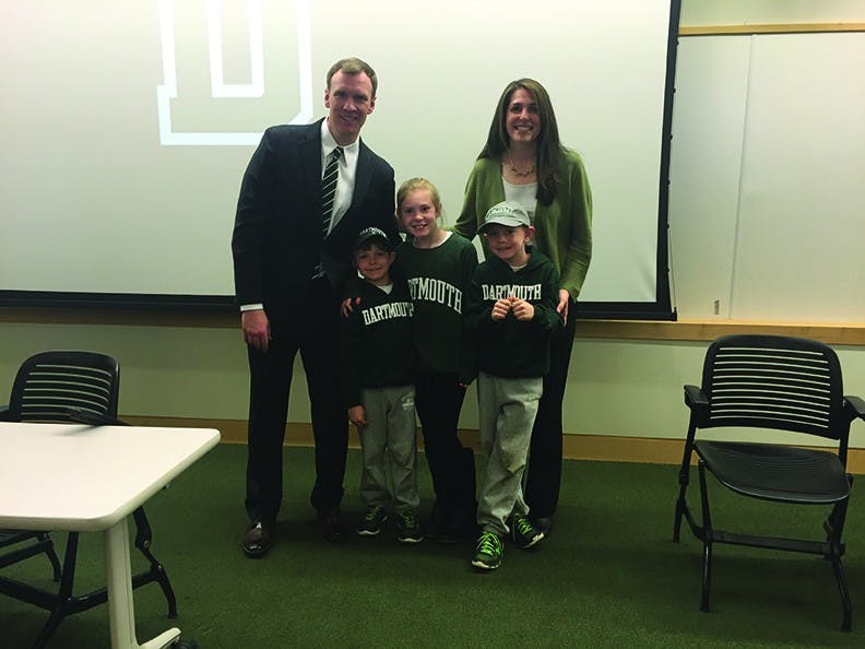 David McLaughlin was introduced as the new head coach of the men’s basketball team in a press conference last Wednesday.