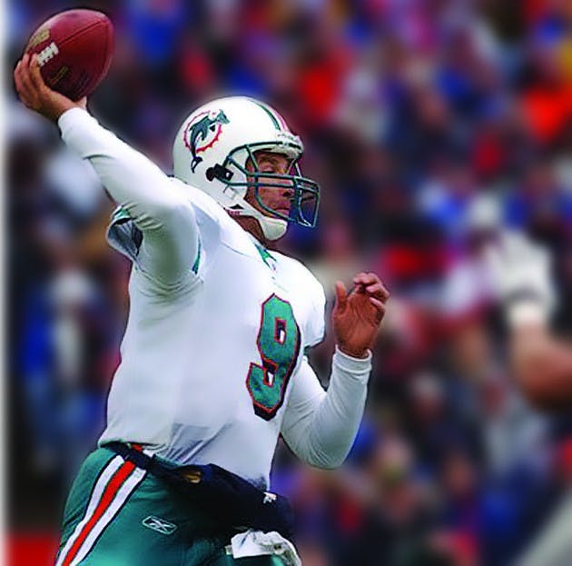 Jay Fiedler '94 led Dartmouth to consecutive Ivy League titles before succeeding Dan Marino as the Miami Dolphins' quarterback in 2000.