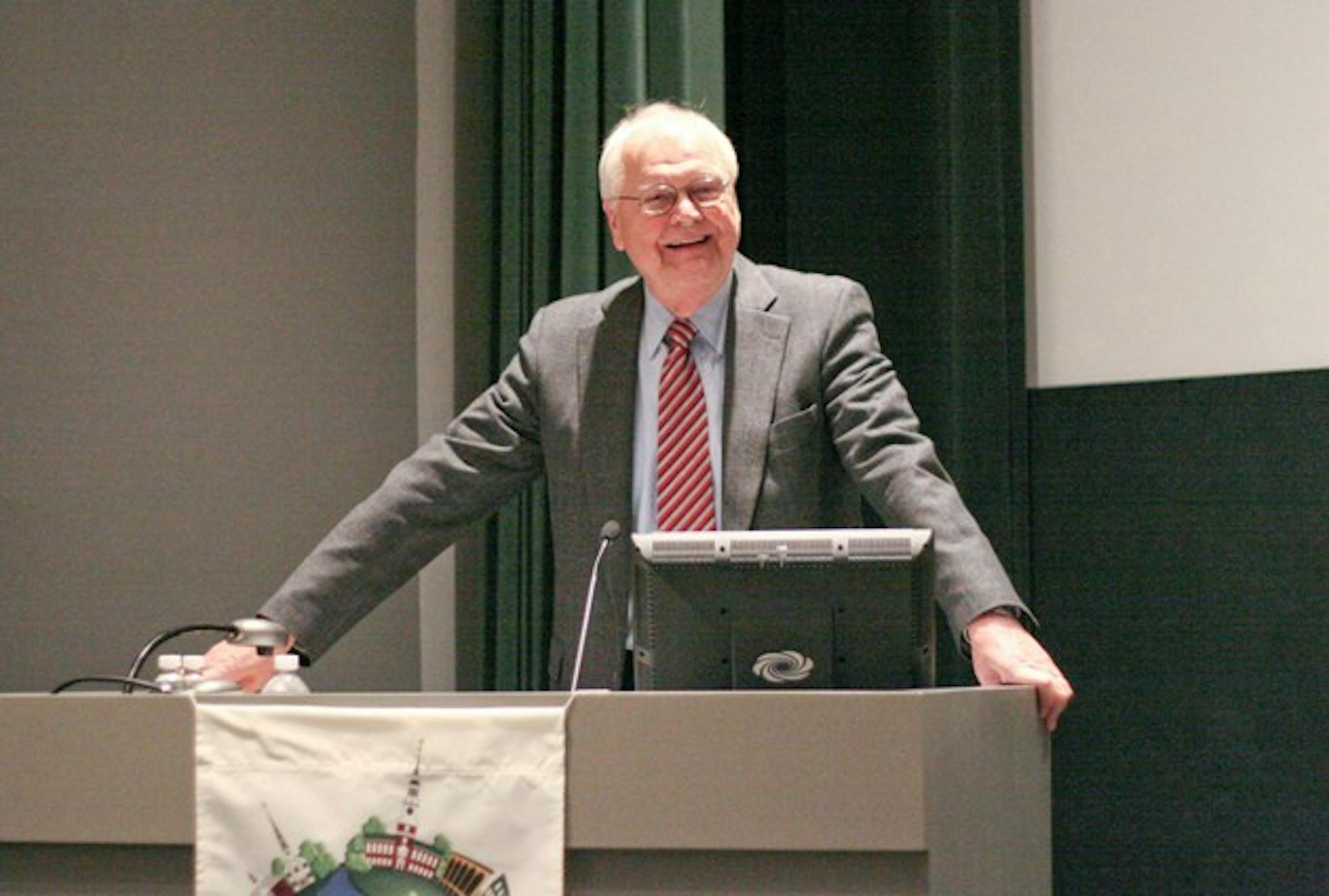 James and Susan Wright received a community spirit award from the Hanover Area Chamber of Commerce on Wednesday night.