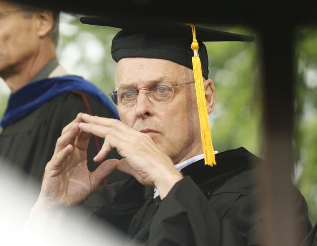 Former Treasury Secretary Henry Paulson '68