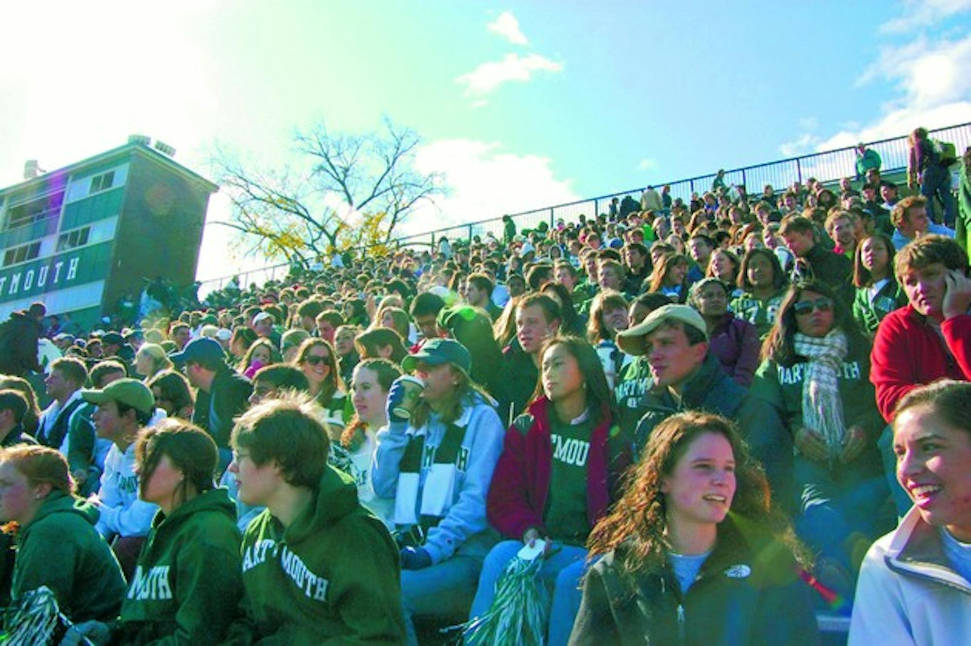 Dartmouth sports fans can receive incentives for attending games through the Mean Green program.