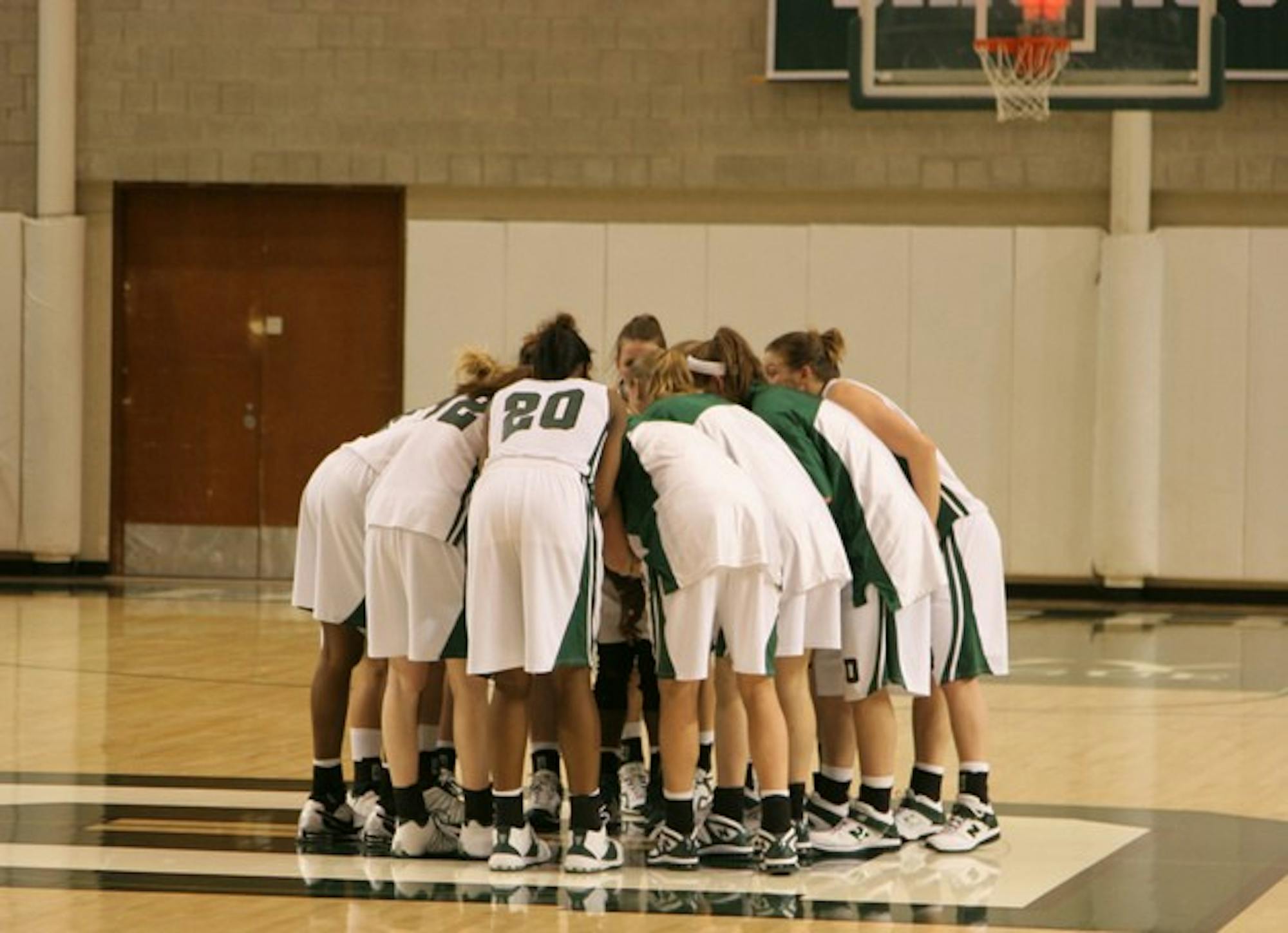 Women's hockey and basketball teams will celebrate breast cancer research and women in sports this weekend.
