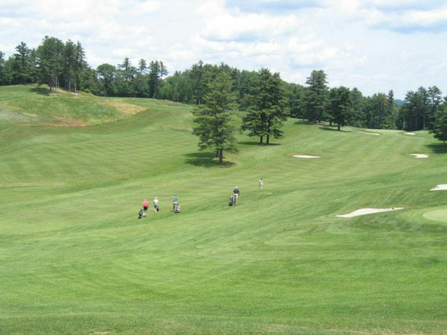 Dartmouth students enjoy reduced greens fees at the Hanover Country Club, paying only $25 per 18 holes at the 6,500 yard golf course.