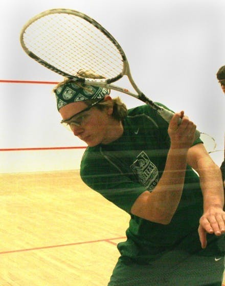 Michael Shrubb '10 competes earlier this month.