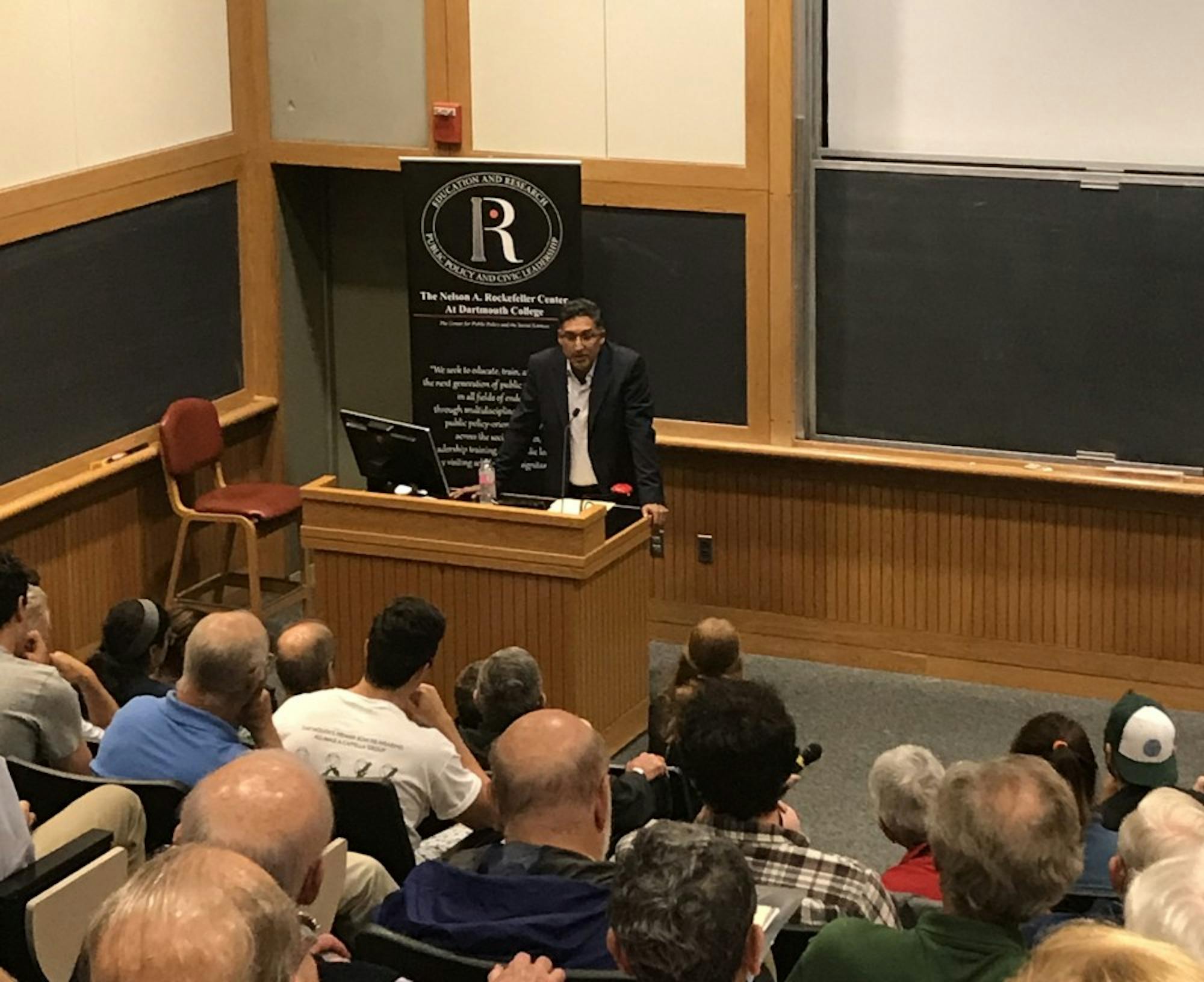 Neal Katyal ’91, a former acting U.S. Solicitor General, returned to the College this past Friday.&nbsp;