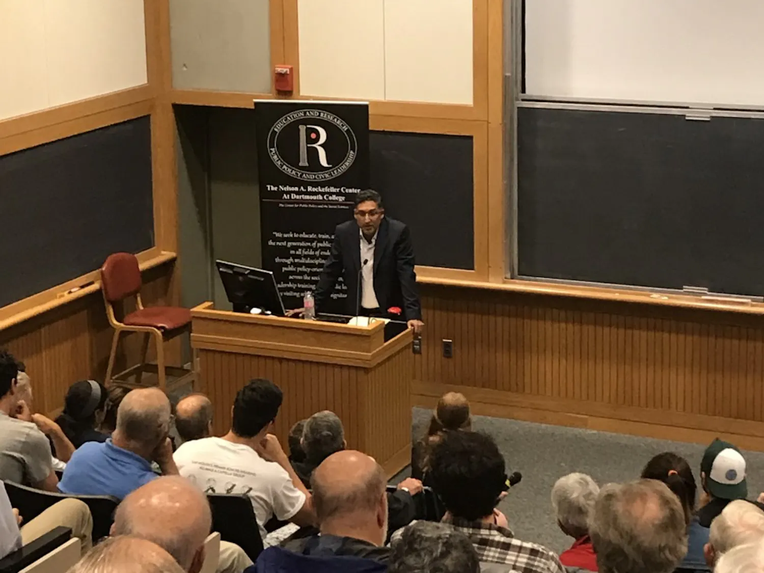 Neal Katyal ’91, a former acting U.S. Solicitor General, returned to the College this past Friday. 