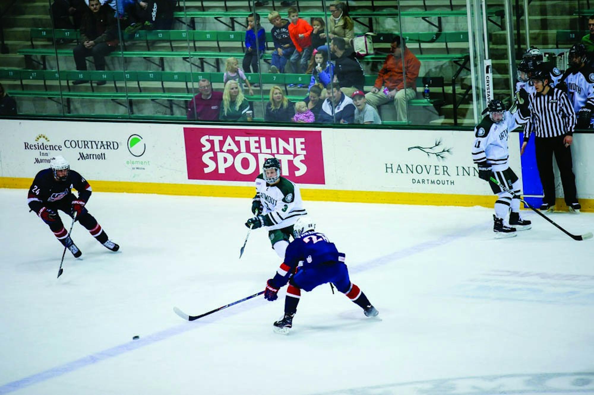 The Dartmouth men's hockey team is off to a solid 4-2-1 start in conference play.