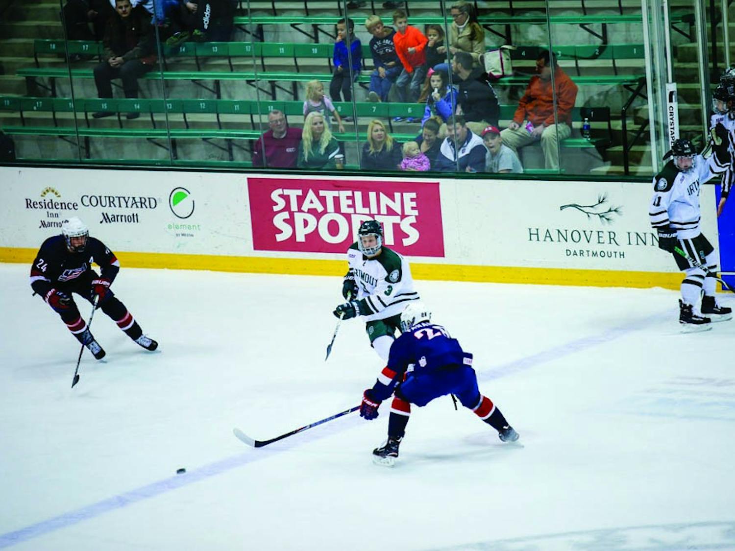 The Dartmouth men's hockey team is off to a solid 4-2-1 start in conference play.