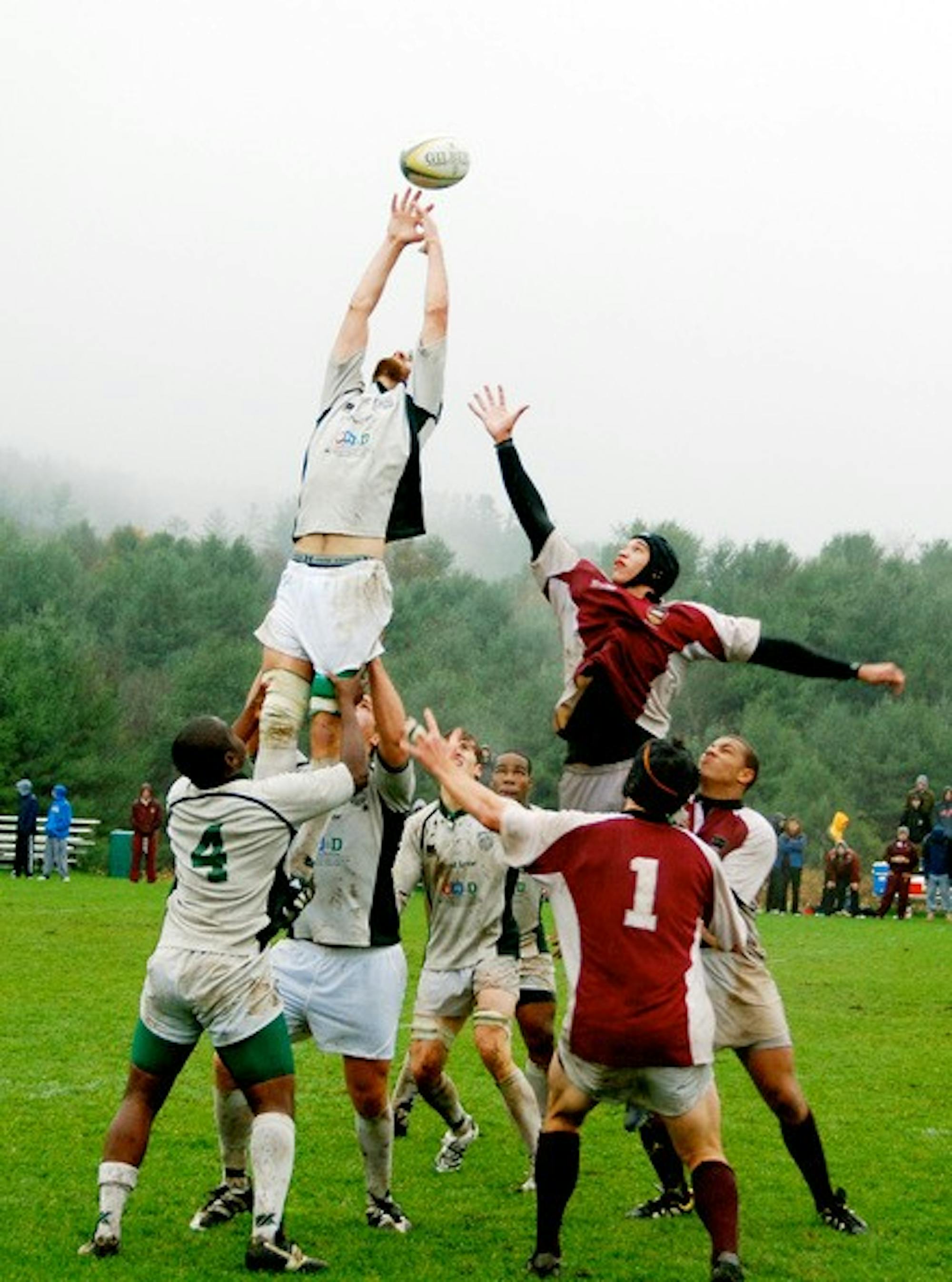 Dartmouth rugby clinched the two seed in Northeast Rugby Union playoffs.