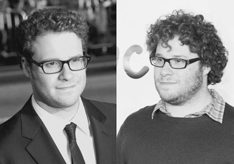 Seth Rogen at the premieres of 