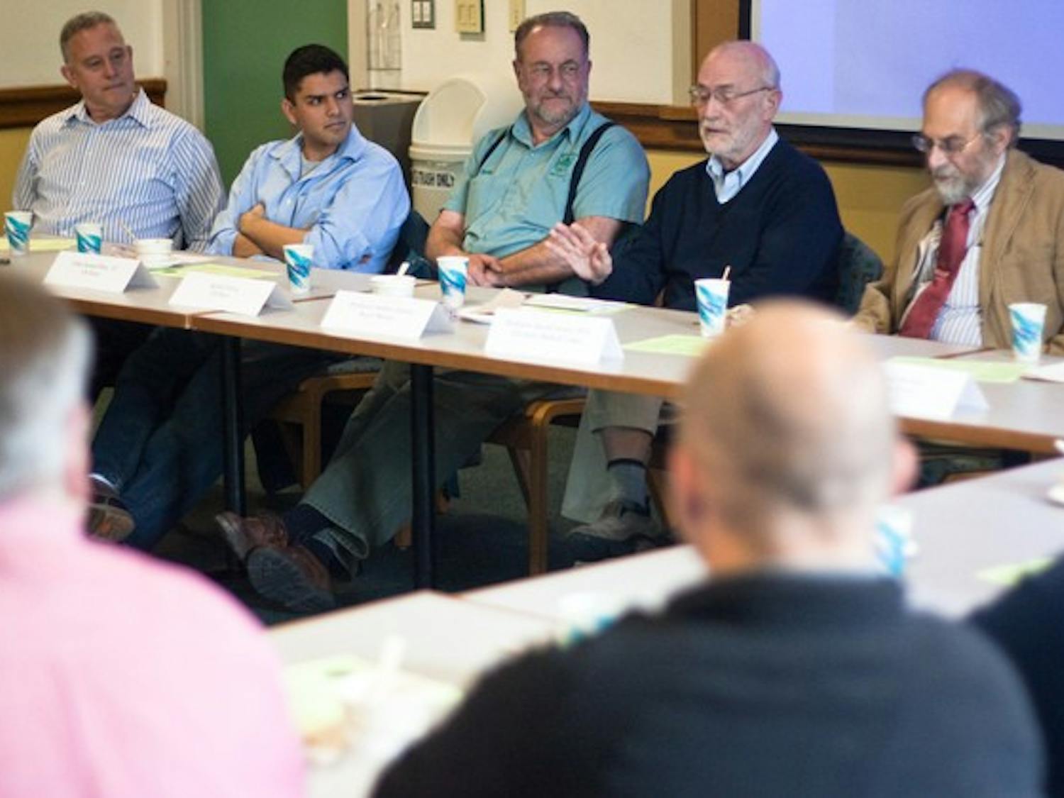 Just one week after Memorial Day, seven military veterans from throughout the Dartmouth community spoke about their years of service and its effect on their lives in a panel discussion held in Collis Center on Monday.