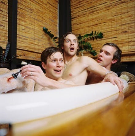 Brent Knopf '00 is joined by Danny Seim and Justin Harris in the indie rock band Menomena, whose latest release just broke onto CMJ's Top Ten charts.