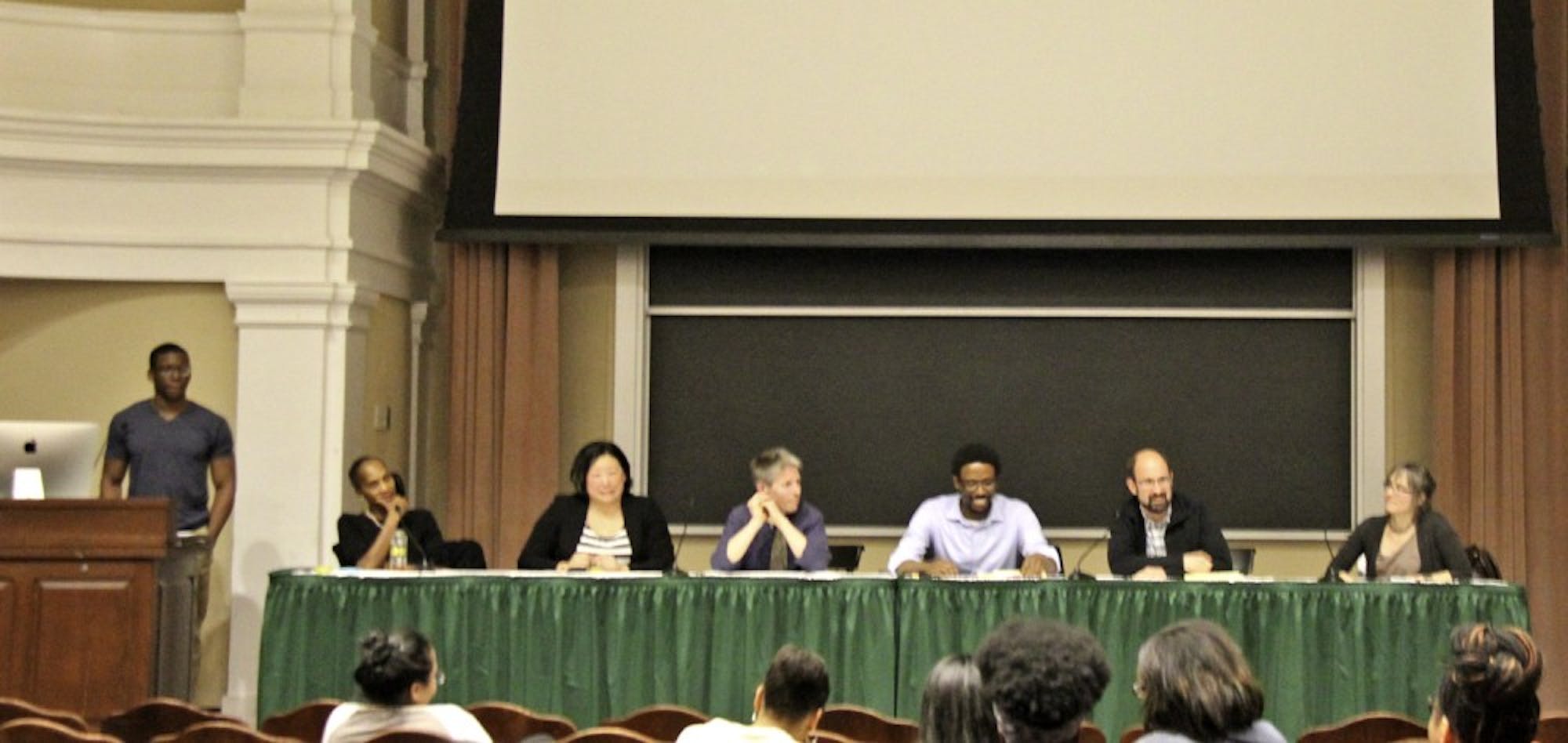 Dartmouth's chapter of the NAACP hosted a panel yesterday to discuss faculty diversity