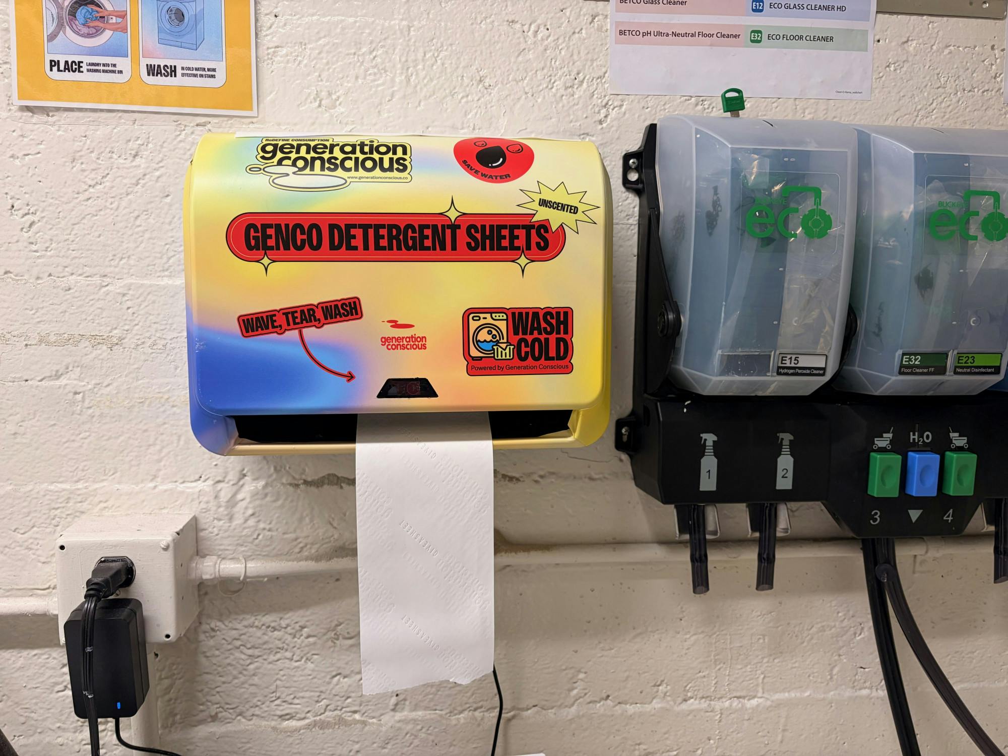 DSG pilots free laundry detergent program in two residence halls - The ...