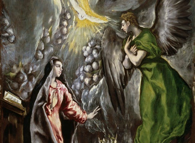 	7.	Annunciation	El Greco (Domenikos Theotokopoulos) (Greek (active in Spain), 1541–1614)	about 1596–1600	Oil on canvas	*Photographic Archive. Museo Nacional del Prado, Madrid	*Courtesy, Museum of Fine Arts, Boston