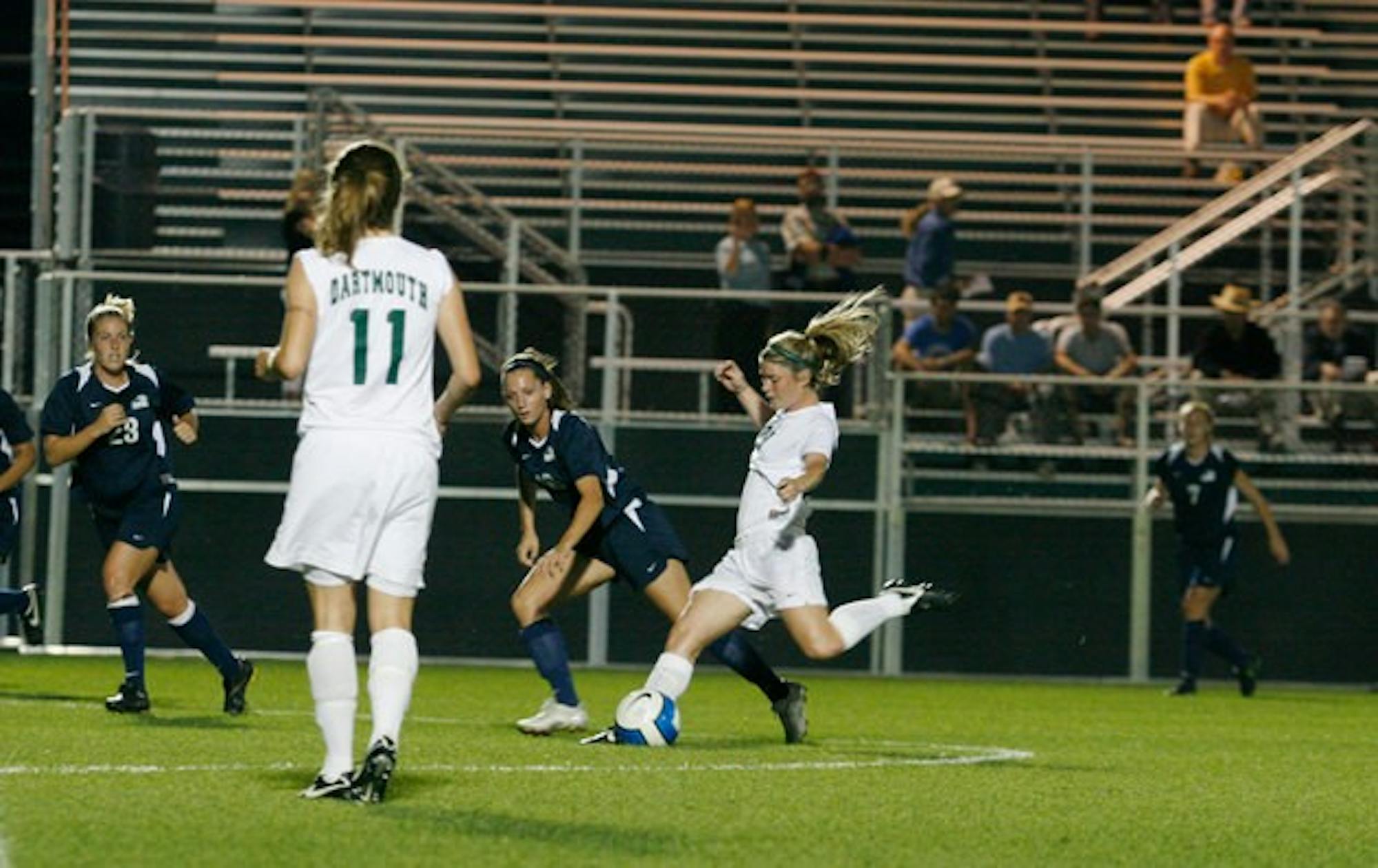 Big Green women's soccer has taken on some tough non-conference opponents in the early going.