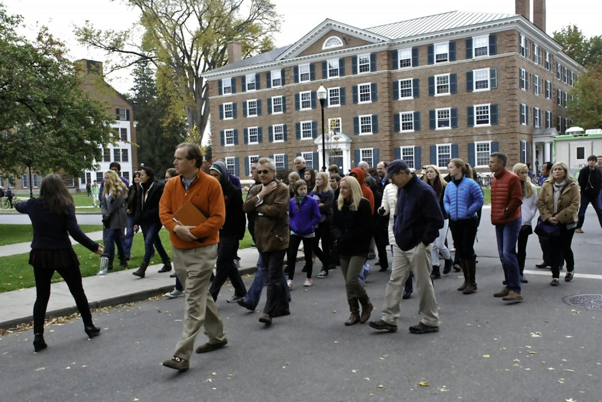 Increased admissions programming coincides with a fall influx of prospective students.