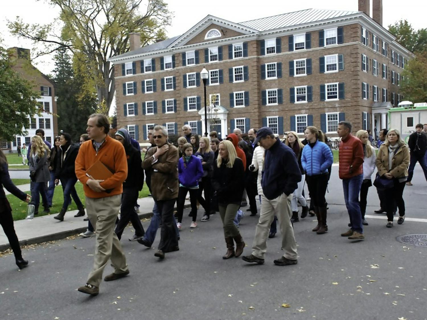 Increased admissions programming coincides with a fall influx of prospective students.