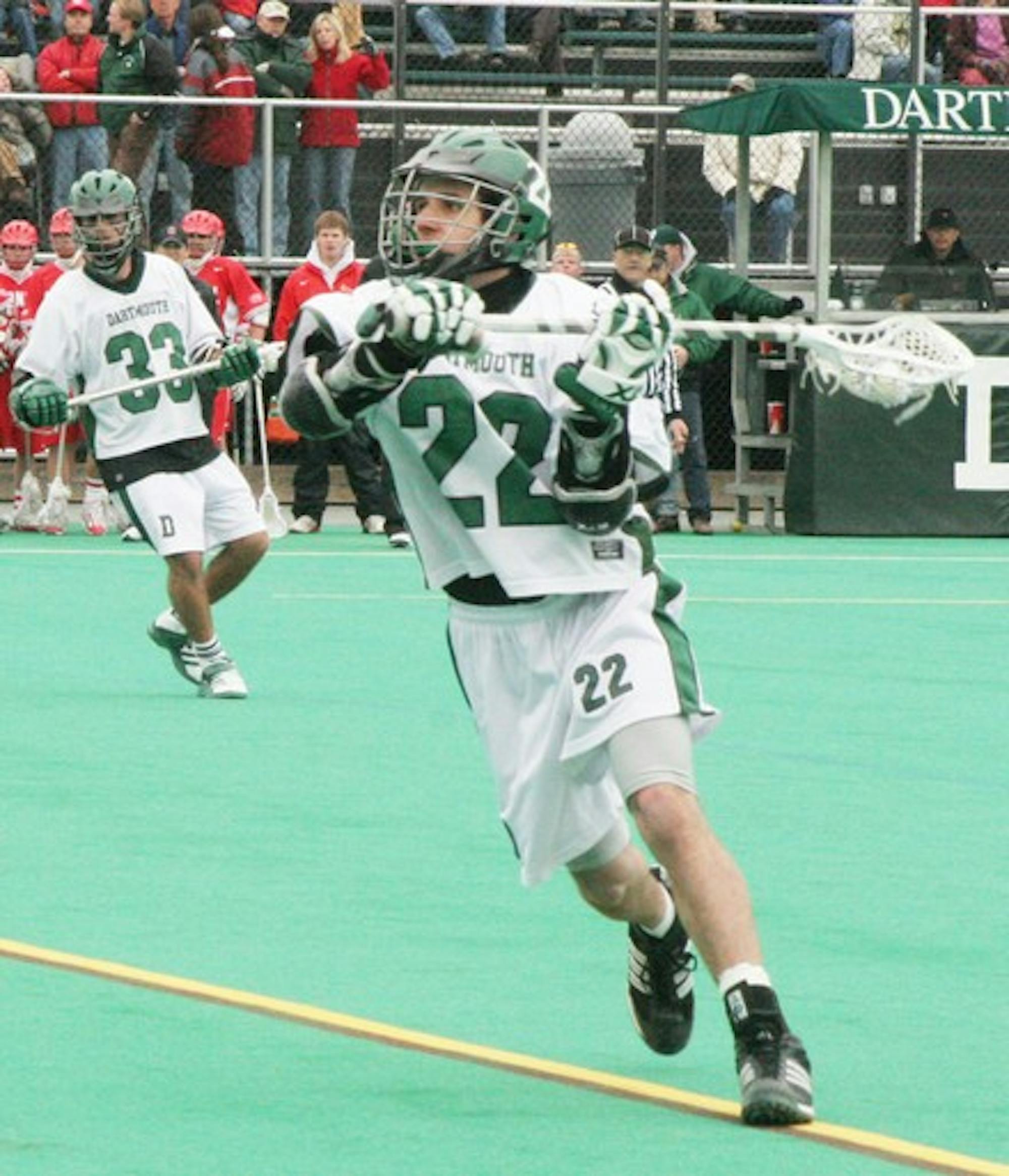 Jimmy Mullen '09 and the Big Green nearly stunned No. 4 UVA on Saturday.
