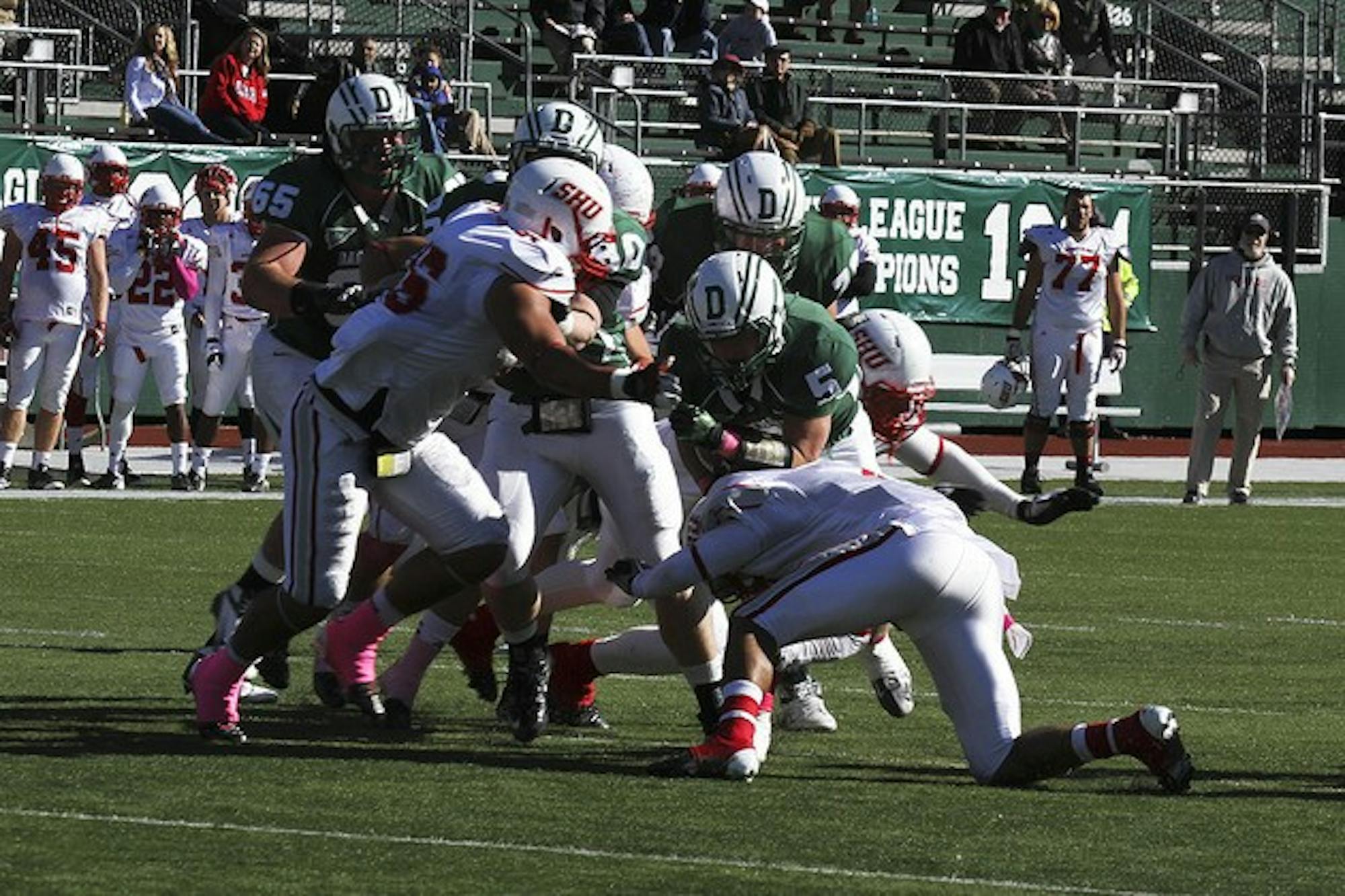 Dartmouth will take on Harvard in the Homecoming game on Saturday. The loser will almost certainly be eliminated from Ivy League title contention.
