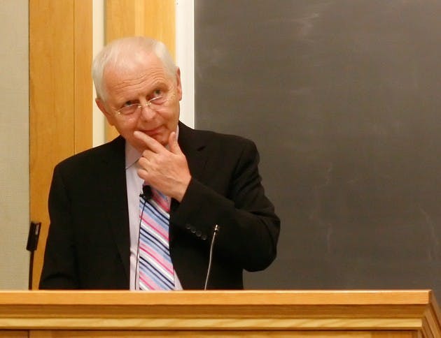 British diplomat Sir Emyr Jones Parry analyzes the benefits of a multilateral approach to solving some of the world's devastating issues in a Monday.