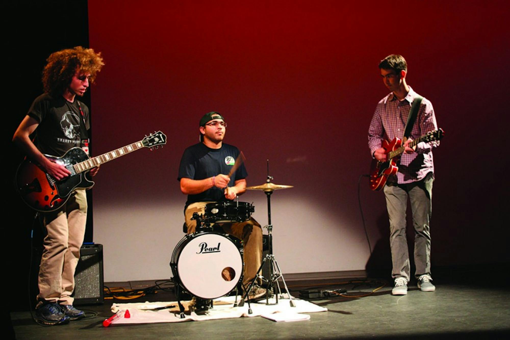 Members of Half the City opened for Casual Thursday in the fall term.
