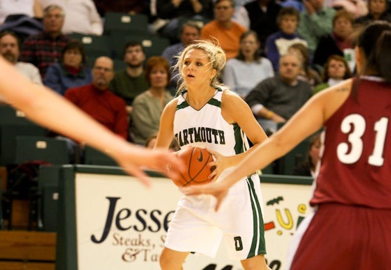 Dartmouth's women's basketball team had trouble keeping its momentum and was held to just 34 points.