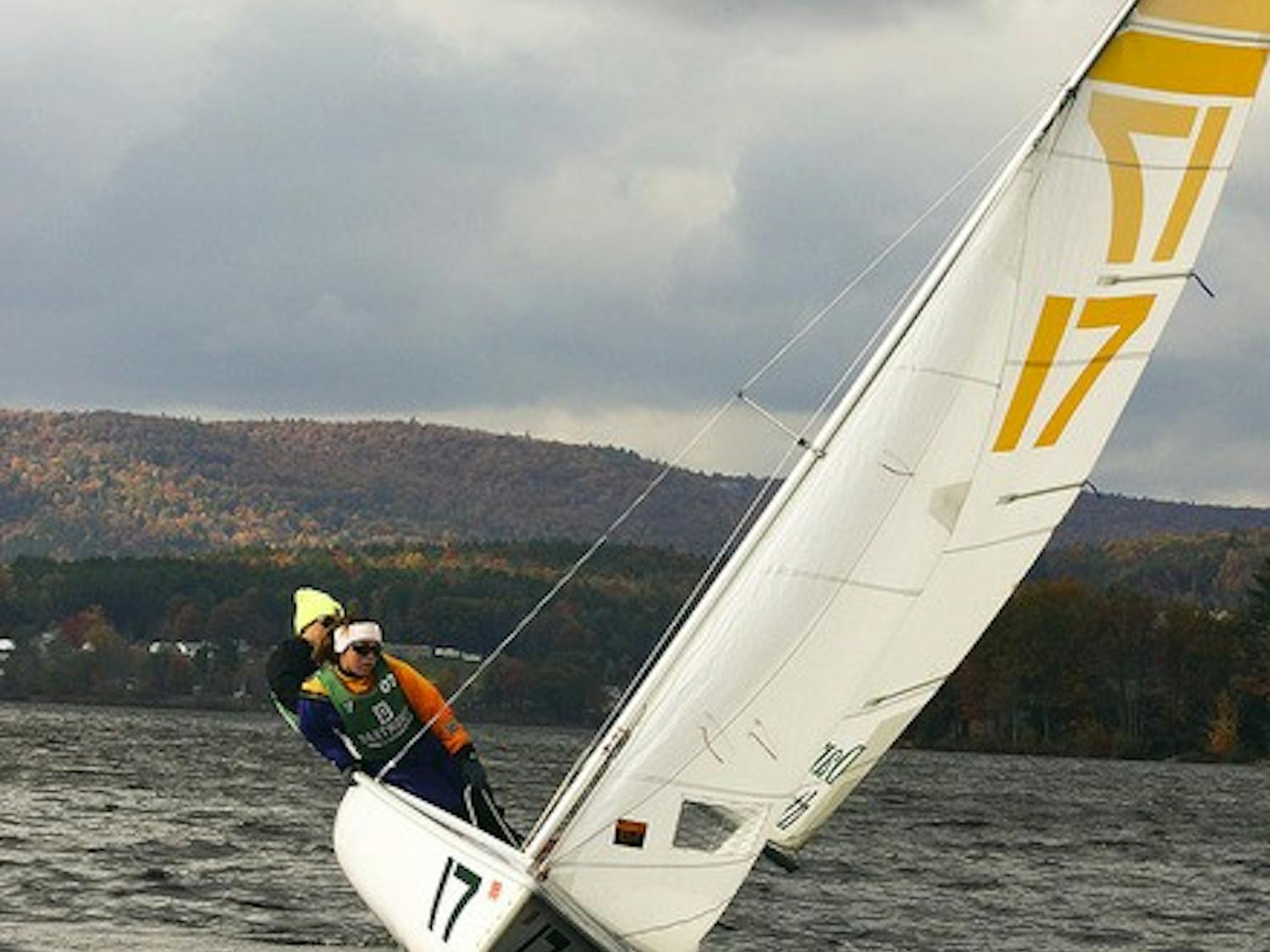 The sailing team competed in four regattas over the weekend, improving from their opening week.