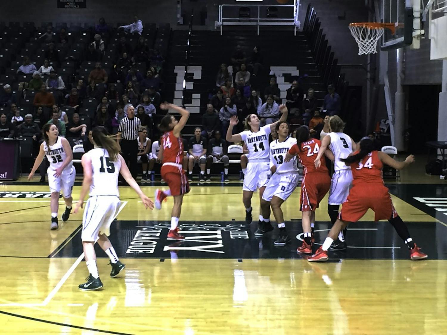 The women's basketball team opened its season with a 68-63 win over NJIT.
