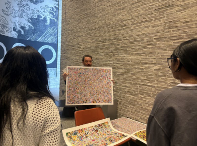 Pop artist Michael Albert leads ‘Cerealism’ collage workshop at Hood Museum
