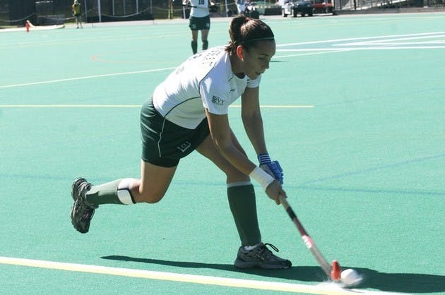 Dartmouth was outshot 14-2 in the second half as Holy Cross overcame a 1-0 deficit to win 2-1 in overtime.