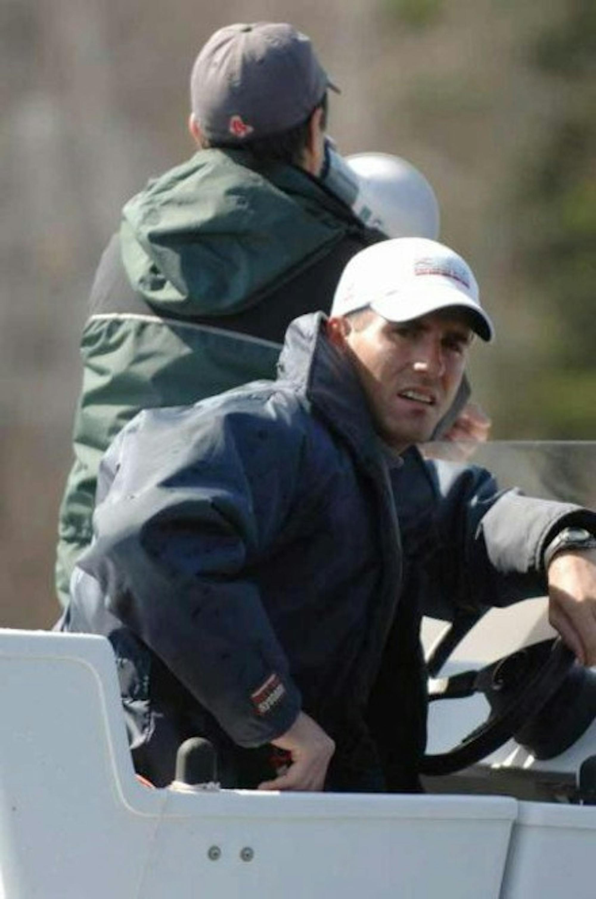 Dartmouth men's heavyweight crew head coach Topher Bordeau led the American U-23 heavyweight eights to a world championship.