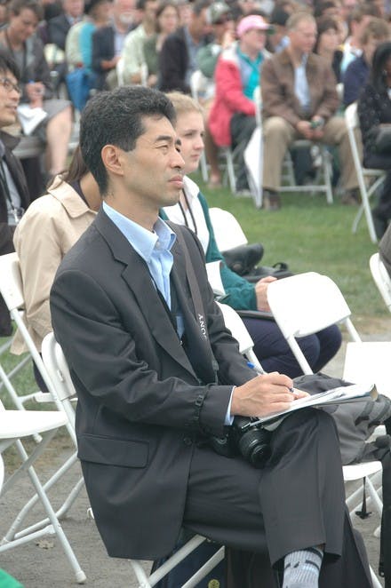 Several news outlets sent reporters to cover the inauguration of College President Jim Yong Kim on Tuesday.