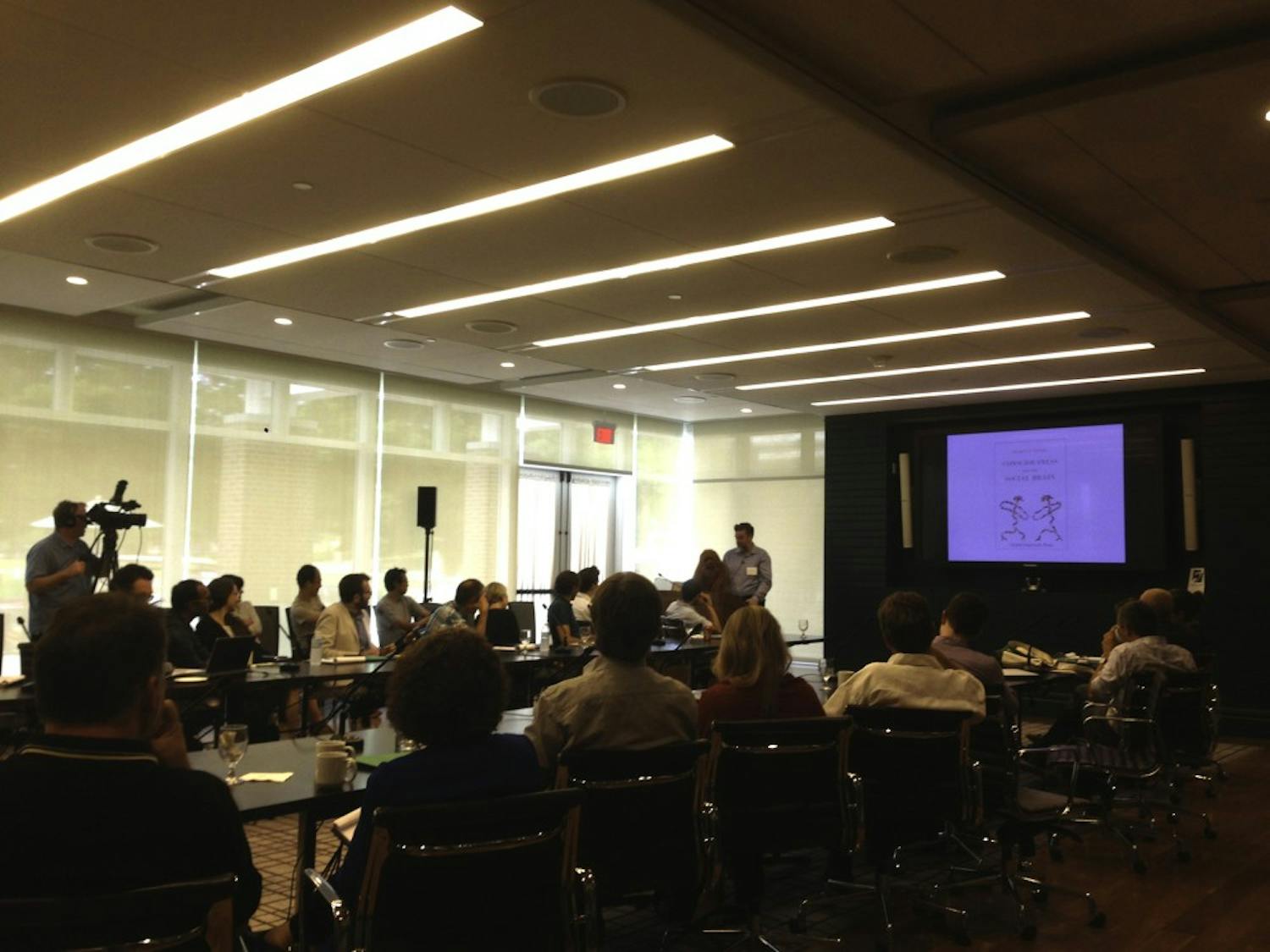 A social perception workshop brought researchers from across Europe and the U.S. to the Hanover Inn late last week.