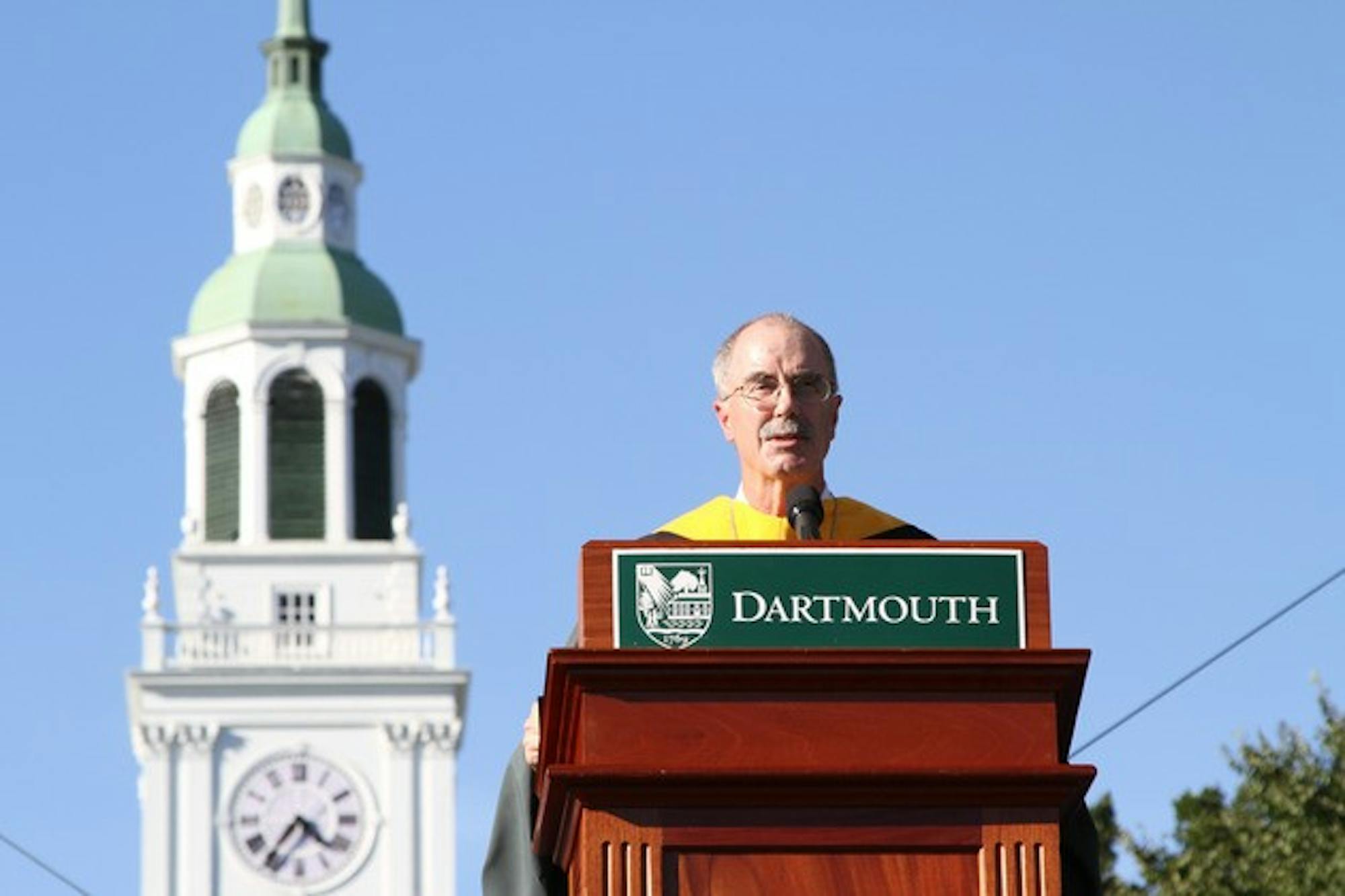 College President Phil Hanlon spoke to 2,500 people about his vision for the College.