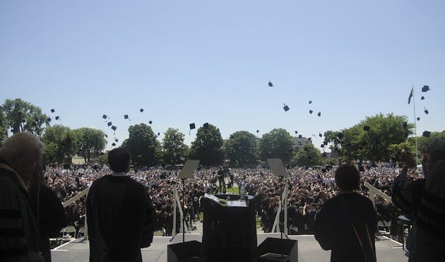 The College's 242nd Commencement exercises featured the conferral of 1,779 total degrees and Teach for America founder Wendy Kopp as the main speaker.