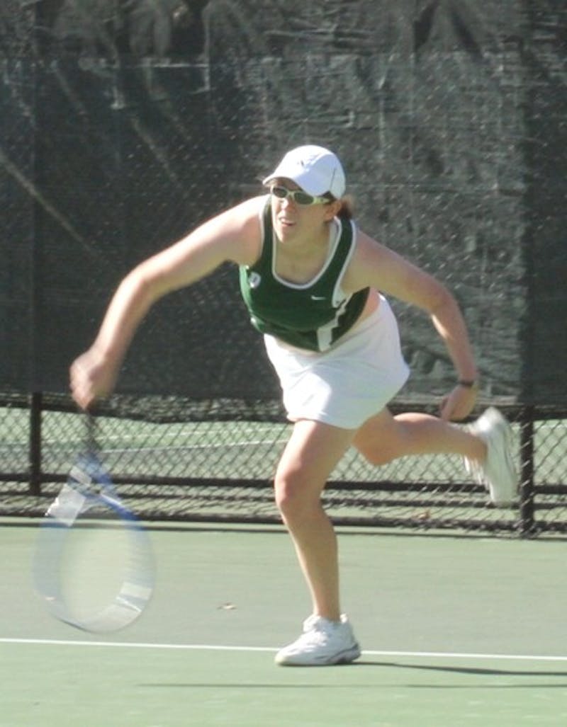 Women's tennis dropped two matches to Ivy rivals Yale and Brown.