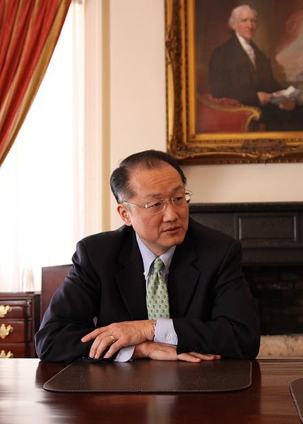 Dartmouth's President-elect Jim Yong Kim has a strong background in global health care and social medicine.