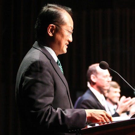 Jim Yong Kim will be inaugurated today as Dartmouth's 17th president.