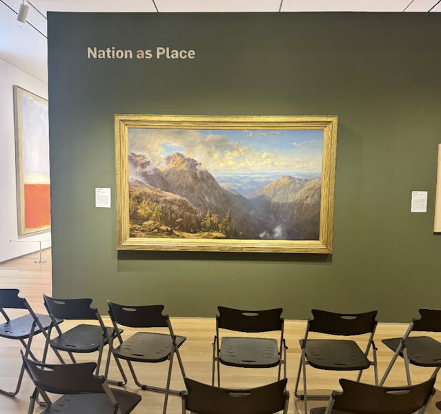 Hood Museum tour opens galleries to visitors with dementia