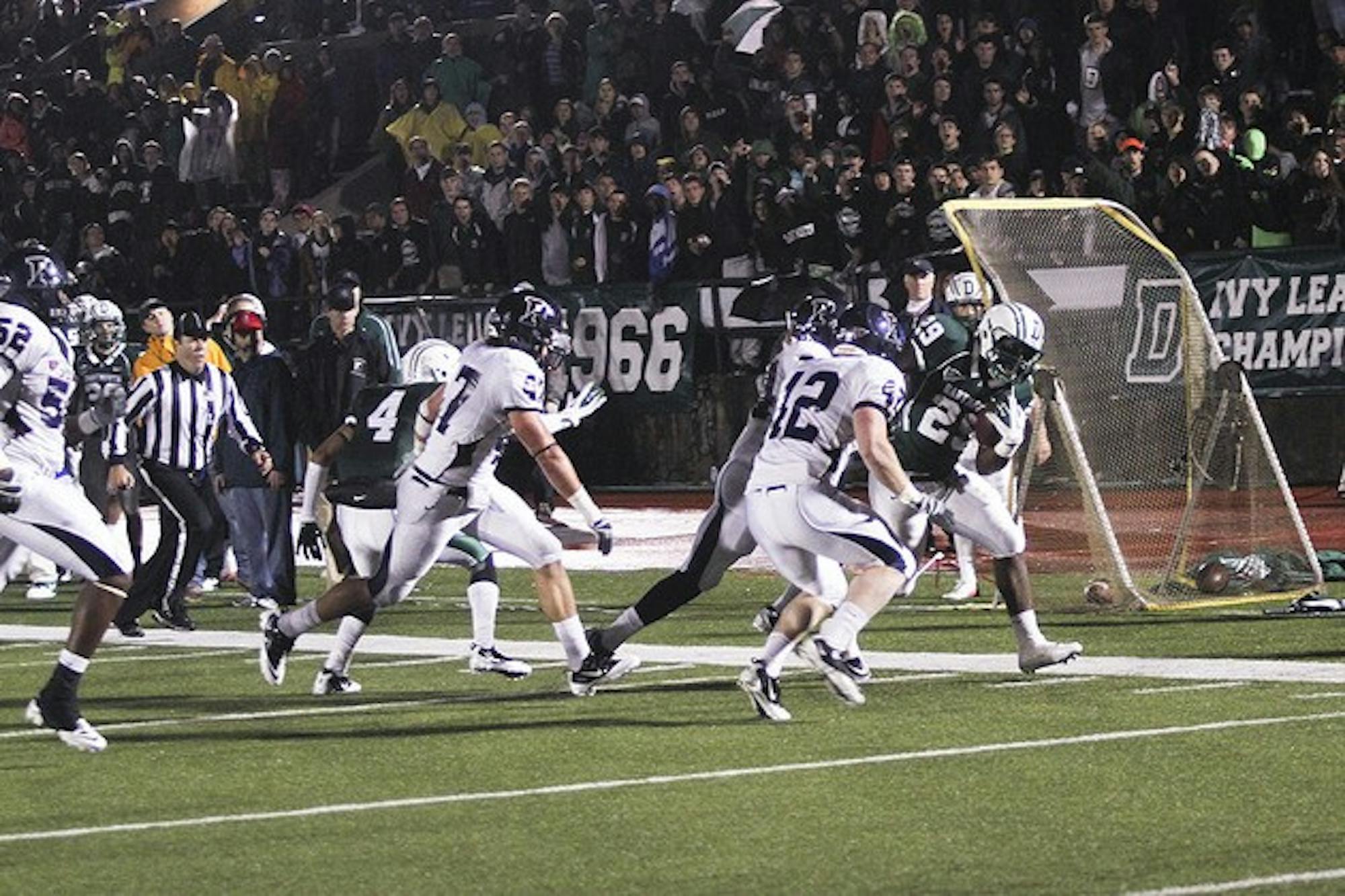 Dartmouth finished with a 4-3 record in the Ivy League last fall. It was the team's first winning conference season since 2003.