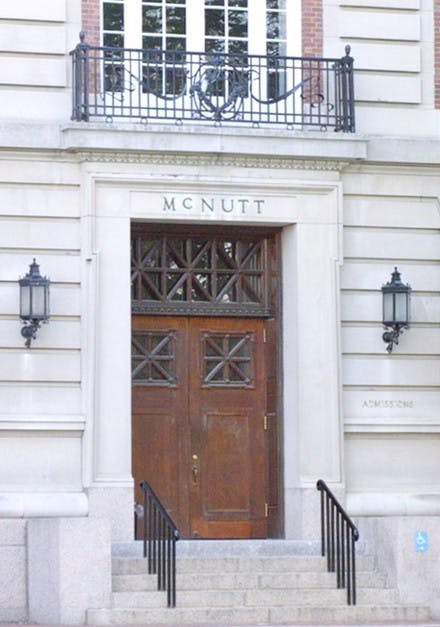 McNutt Hall will no longer be the frightening home to interviews for up-and-coming high school seniors who visit the College.