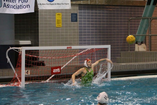 Shelley Wenzel '14 notched 18 saves for Dartmouth in its game against the University of Utah.