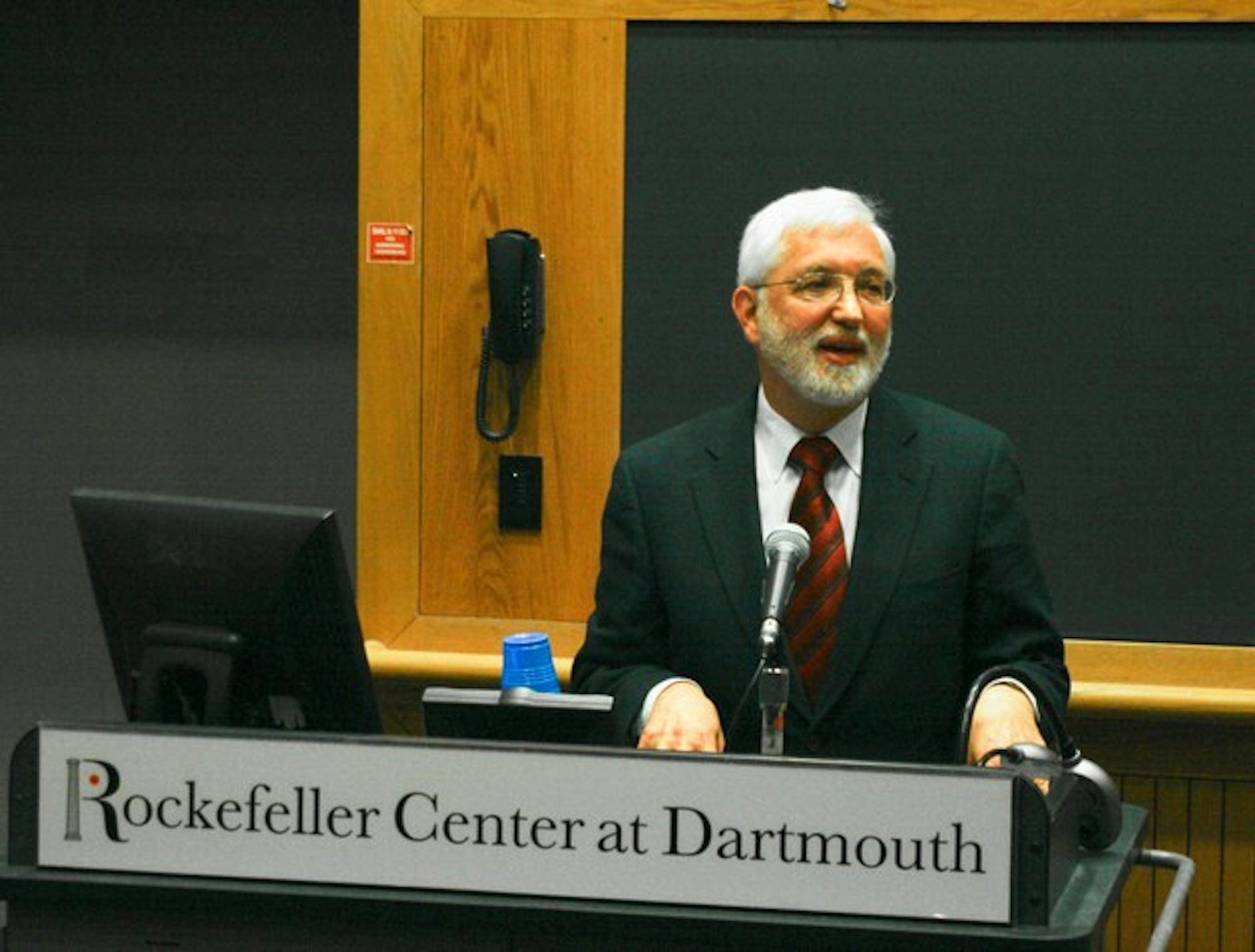Jed Rakoff, a U.S. District Judge for New York, speaks on the confluence of law and science on Thursday.