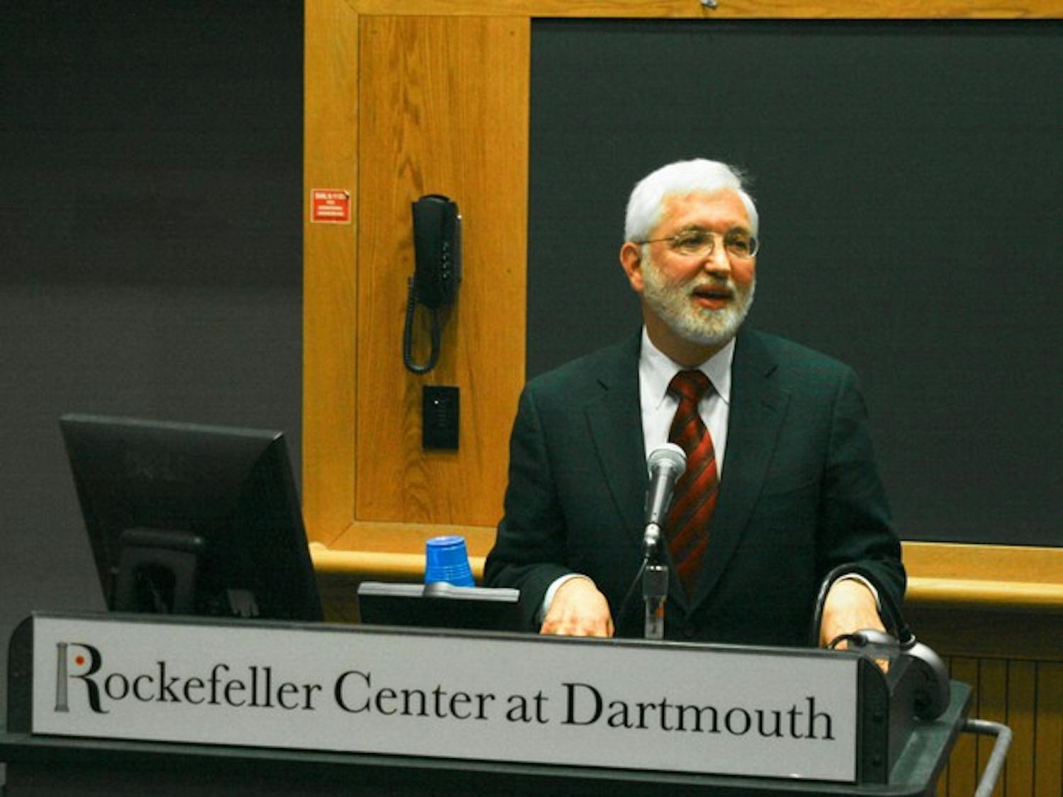 Jed Rakoff, a U.S. District Judge for New York, speaks on the confluence of law and science on Thursday.