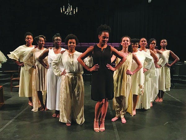 Naomi Agnew ’20 and Nashe Mutenda ’20 in a scene from Celeste Jennings ’18’s “Citrus.”